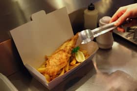 Fish and chips.