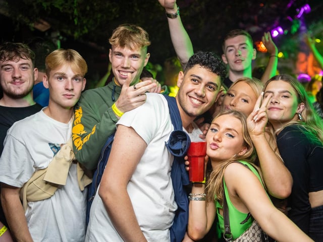 Freshers partying at The Astoria.