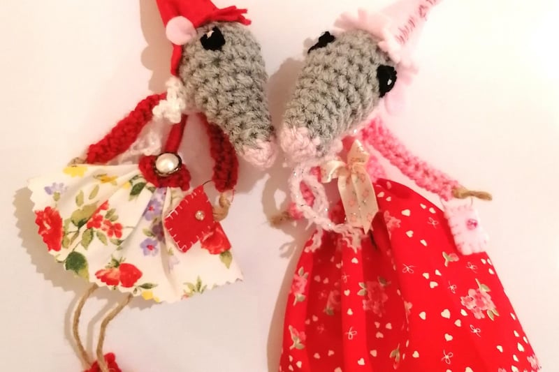 Hayley Dartnell is a local artist in Peterborough who makes and sells a variety of handcrafted fairies and 'Mrs Woolley' fairymice for adults and home decor. Prices start from just £10 including UK postage - and she can be found on Facebook and Instagram. The mice also fit through a letterbox, too...