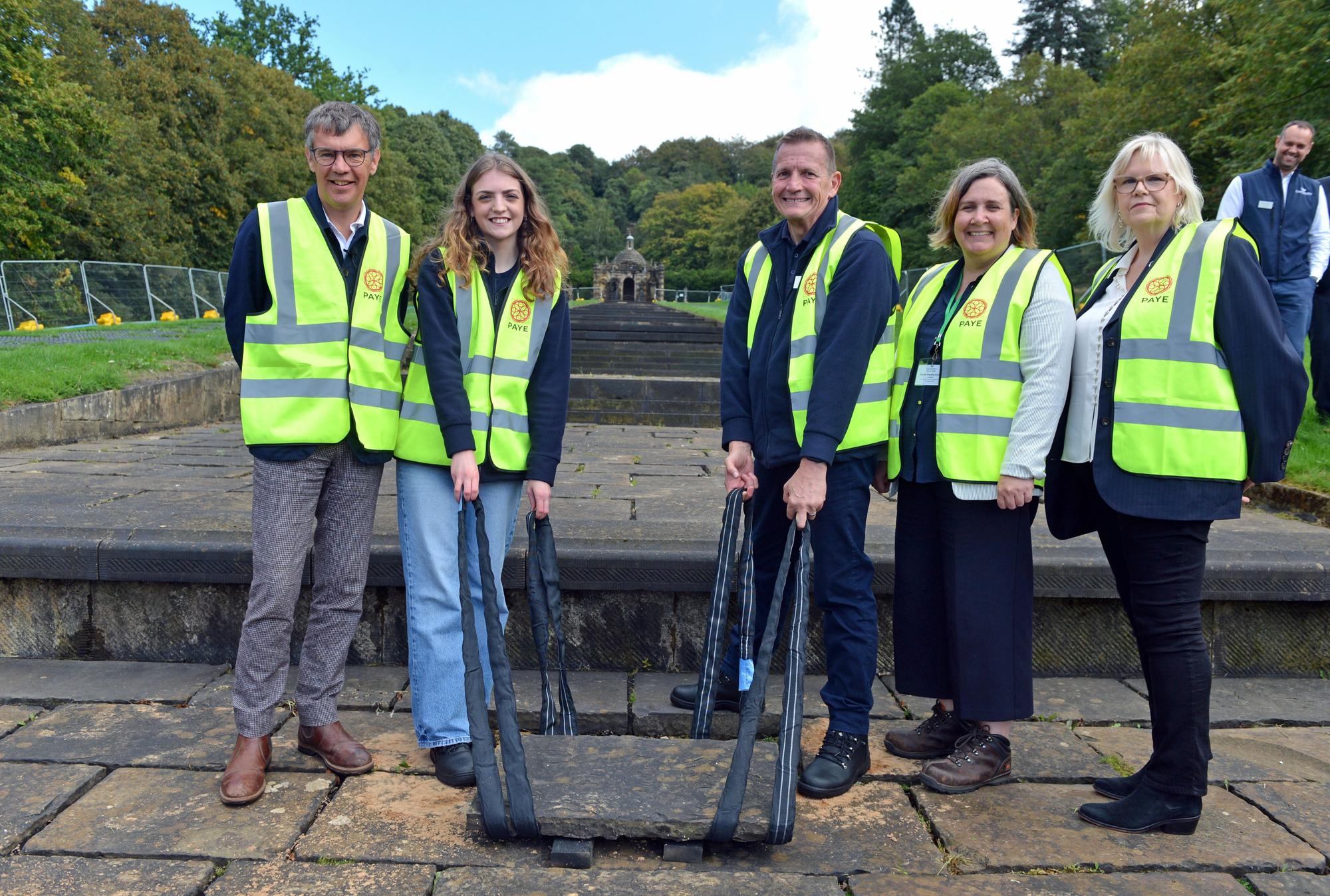Multi-million pound scheme to restore Chatsworth’s historic water cascade begins - PHOTOS