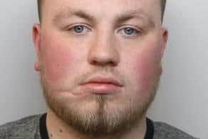Pictured is Ethan Hallows, aged 20, of Stannington Road, Sheffield, who admitted conspiring to supply cannabis and has been sentenced to 28 weeks' detention in a YOI but because he has served time on remand he will now be eligible for release.
