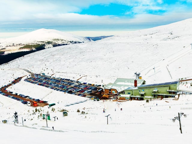Cairngorm Mountain Resort is another popular destination for those seeking a picturesque Scottish spot for skiing, snowboarding and sledging.
The Cairngorm ski area has received a 4.6 star rating on Google, with visitors praising its 30km of pisted runs and freestyle terrain offering incredible views over nearby lochs and peaks.
Cairngorm Ski Area, Aviemore PH22 1RB