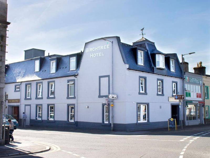 The family-run Birchtree Hotel is located in the centre of Dalbeattie, on Scotland's beautiful Solway Coast in Kirkcudbrightshire. A full Scottish breakfast is included in the price of £150 for two nights.