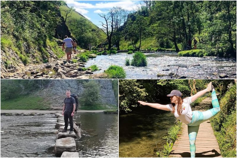 Beautiful photos of Dovedale posted on Instagram by somewhere_at_home, soulfocusmanon and jimtrustin, pictured clockwise from top.