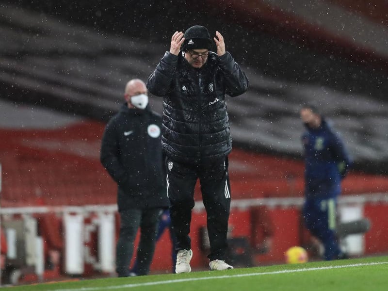 Matches: 108
Leeds win %: 24.1%
Man United win %: 43.5%
Win % difference: 19.4%
(Photo by Adam Davy - Pool/Getty Images)