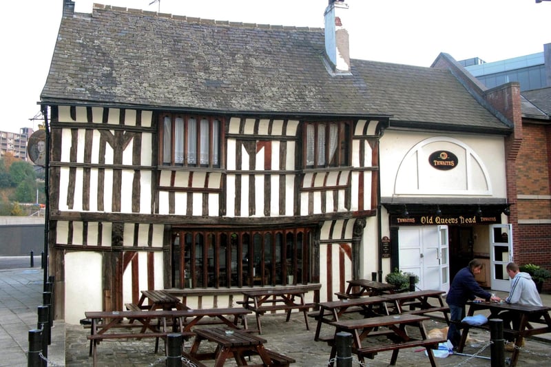The Old Queens Head, originally the Hall in the Ponds, 40 Pond Hill in the city centre. It is a 15th-century timber framed building and the oldest surviving domestic building in Sheffield. Pictured on October 13, 2008. Ref no: C03360