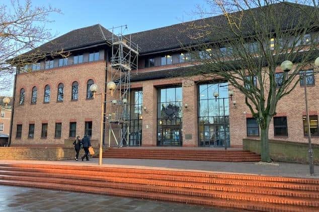 A packed public gallery at Derby Crown Court, pictured, sat in shock as they heard about hammer-wielding, serial-murderer Damien Bendall's brutal depravity during his killing spree at a shared home in Killamarsh where he took the lives of his partner, her two children and their young friend.