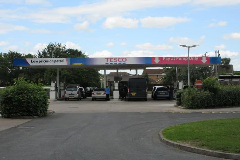 Petrol at Tesco in Edenthorpe is £129.9