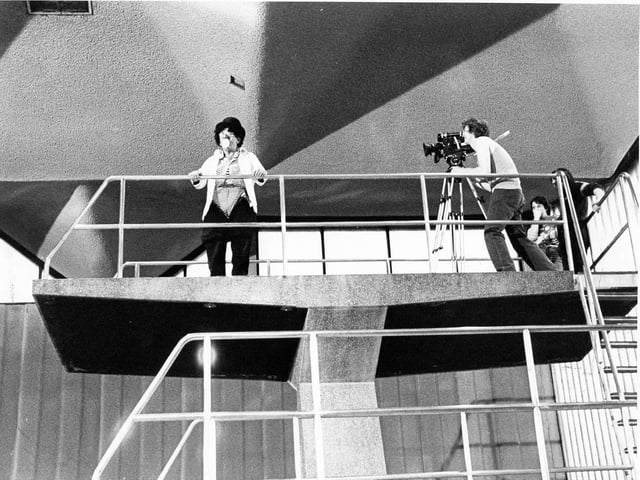 Mr Splash could often be spotted diving from the top platform at Sutton Baths in full clown costume.
Did you ever spot him?