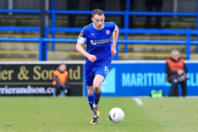 Mandeville made a big impact off the bench on Saturday and played a part in two of Chesterfield's three late goals. He might come in for Milan Butterfield.