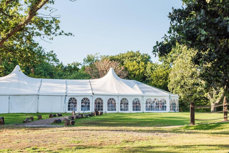 Why not consider escaping to the woods for your wedding at this spectacular venue? It is set in a 'private 50 acre wooded grounds with direct water access' and is described as 'one of the South Coast's most unique venues'.