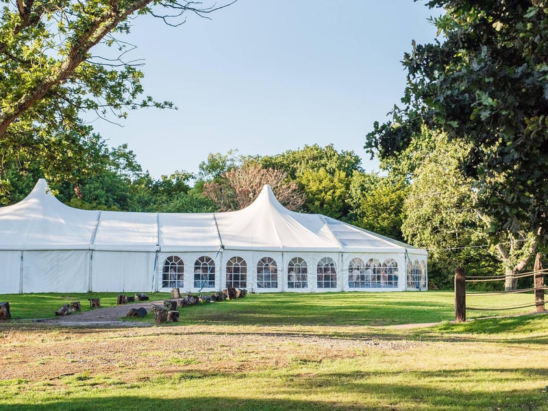 Why not consider escaping to the woods for your wedding at this spectacular venue? It is set in a 'private 50 acre wooded grounds with direct water access' and is described as 'one of the South Coast's most unique venues'.
