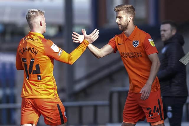 Michael Jacobs came on for Andy Cannon at Rochdale. Picture: Daniel Chesterton/phcimages.com