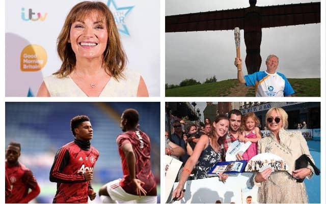 Celebrities are among the names honoured on the Queen's Birthday Honours List