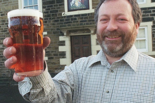 Brian Morrissey, landlord of the Wortley Arms Hotel, Wortley