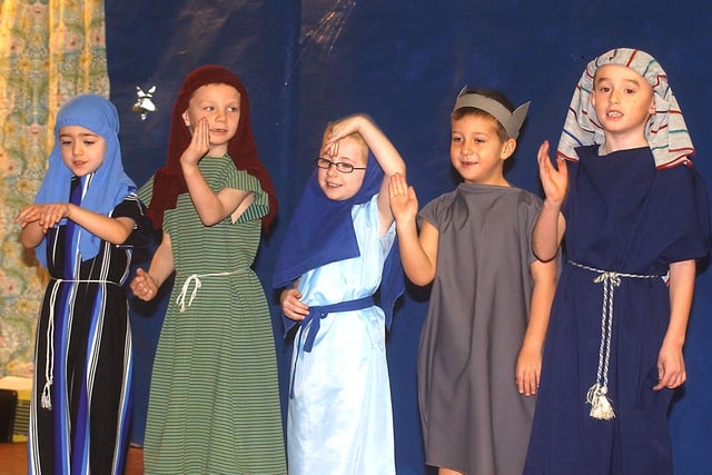 The Clavering Nativity 16 years ago. Were you a part of it?