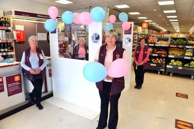 Sainsbury's staff at The Nook store in South Shields showed support for the families of Chloe and Liam by decorating the store in pink and blue to mark the day.
From left Annette Burdon, Lynne Heslop, Julie Wilkinson and Helen Gardiner.