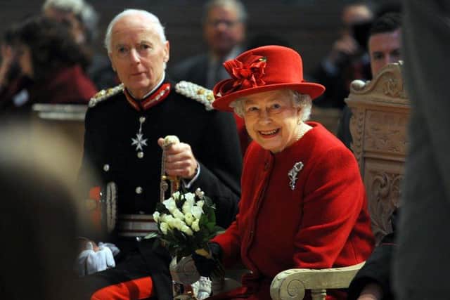 The Queen visited Sheffield in 2010.