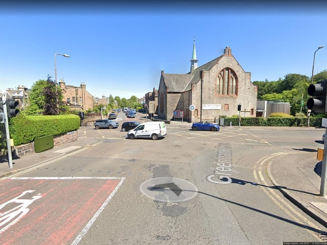 Off-peak temporary traffic lights for installation and repair of traffic detection loops at Greenbank Crescent