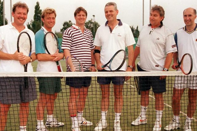 The Doncaster Tennis Club Men's Team in 1999.