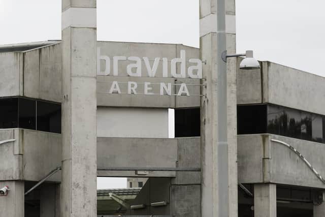 The Bravida Arena, where Benie Traore's current club Hacken are based: Gunnar Hoffsten/Getty Images