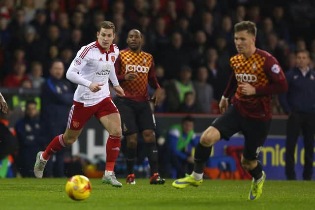 Sheffield United's Paul Coutts in action during the Nigel Adkins season - Philip Oldham/SportImage