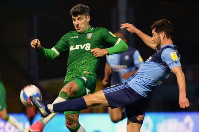 Joe Jacobson could return for Wycombe Wanderers against Sheffield Wednesday. (Pic Steve Ellis)