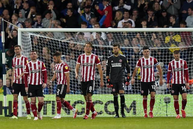 Michael Verrips during Sheffield United's heavy defeat at West Bromwich Albion: Andrew Yates / Sportimage