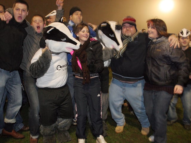 The Badgers had firmly made their mark!