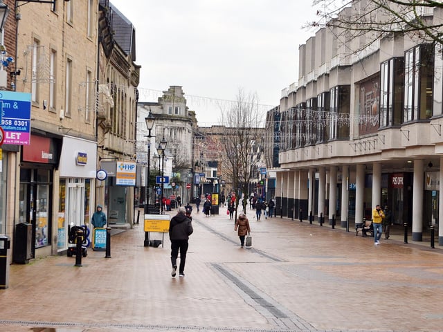 With very few essential shops open, West Gate is almost deserted.