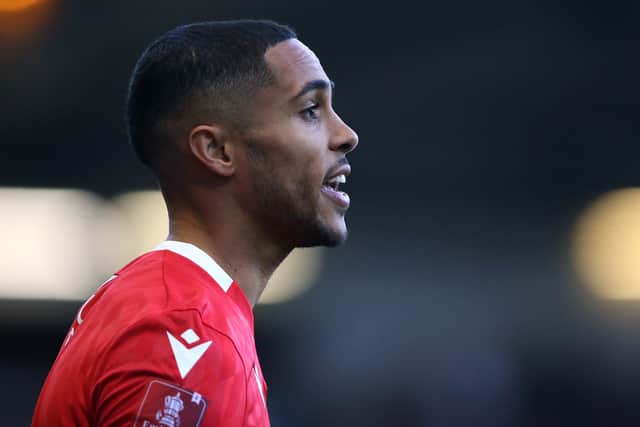 Max Lowe of Nottingham Forest is on loan from Sheffield United (Alex Livesey/Getty Images)