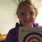 Emma Brown, 11, taking part in a Childrens University activity