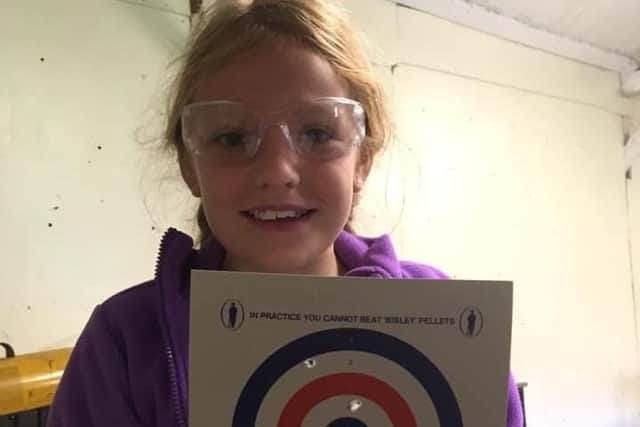 Emma Brown, 11, taking part in a Childrens University activity