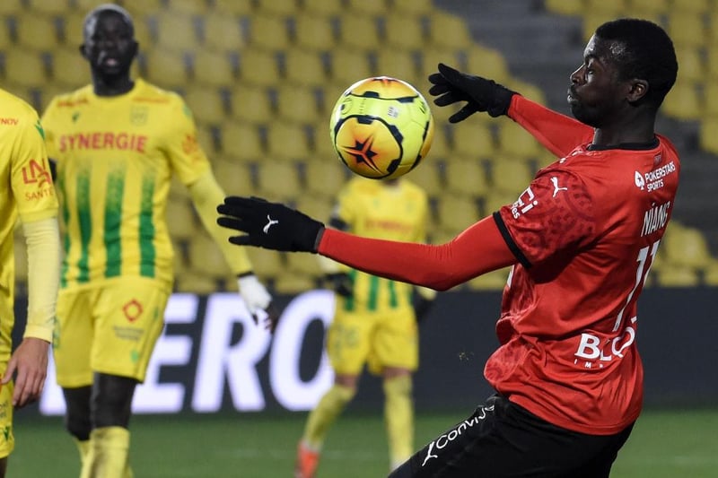 Definitely something of a long shot considering contrasting reports that are doing the rounds on other striking targets, but still, it was mooted recently that the Hoops had enquired about the Senegalese international. He currently plies his trade at Rennes. (Photo by SEBASTIEN SALOM-GOMIS/AFP via Getty Images)