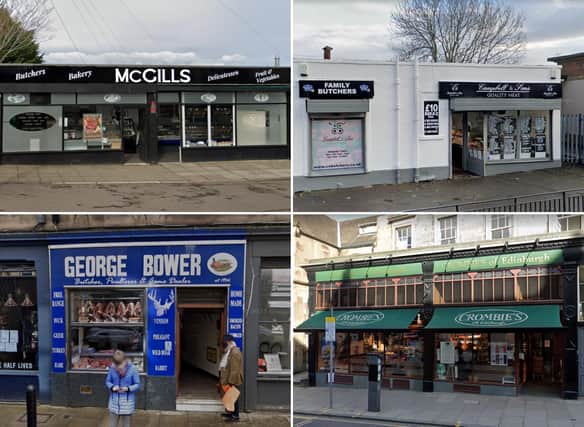 Some of the Capital's butchers that have been recommended by Edinburgh Evening News readers.