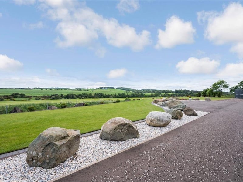 Front garden and view.