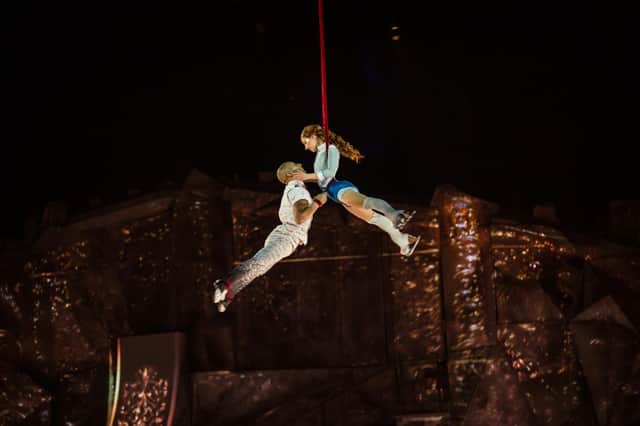 Leeds performer Emily McCarthy in Cirque du Soleil show Crystal
