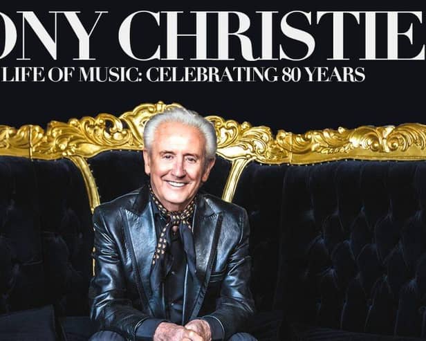 Tony Christie celebrating 80th birthday and life in music with Yorkshire homecoming show