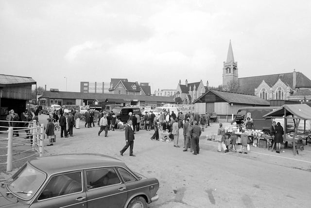 The cattle market was on the corner of Nottingham Road and Bath Street - did you visit?