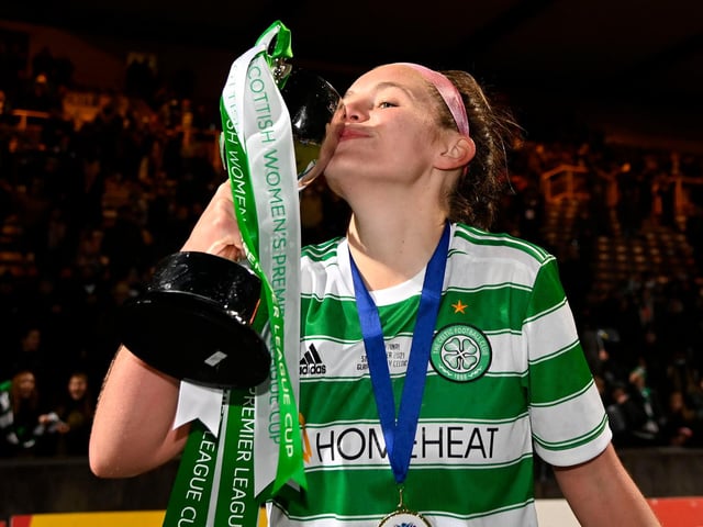 Celtic's Caitlin Hayes is an absolute warrior of a defender. Hayes is an extremely tough opponent and enjoyed a massively successful year, helping the Hoops to Champions League qualification and the SWPL Cup - only the club's second ever in their history.