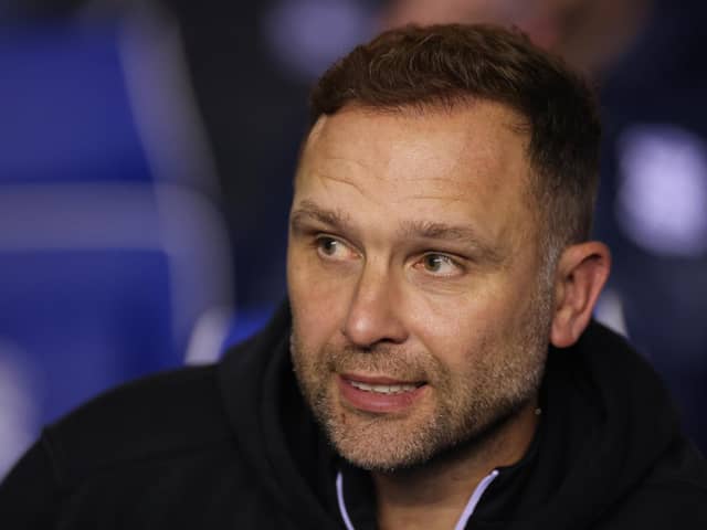 SACKED: John Eustace, above, as head coach of Leeds United's Championship rivals Birmingham City. Photo by Marc Atkins/Getty Images.