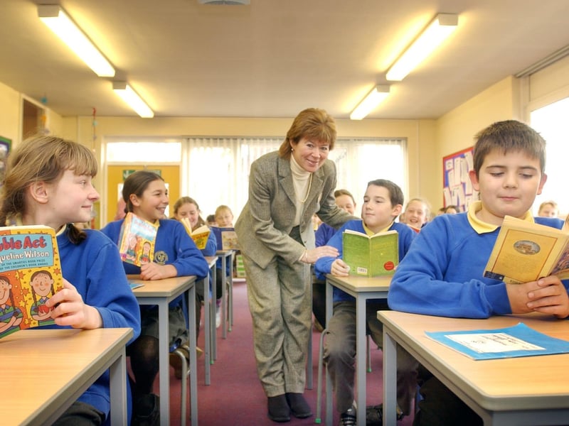 A great set of SATs results at Our Lady Queen of Peace Primary School in Penshaw in 2005.