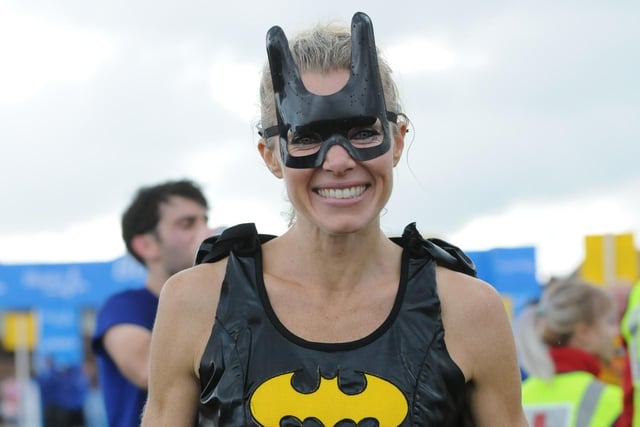 Model, TV presenter, talented athlete and big charity supporter. That's Nell McAndrew pictured at the end of the 2011 Great North Run. She was fourth in the first ever series of I'm A Celebrity.