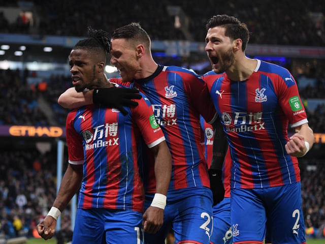 Number of players: 23. Average age: 29. Most valuable player: Wilfried Zaha (£39.6m).