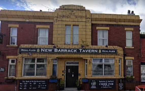 Geoff Ridsdale nominated New Barrack Tavern.