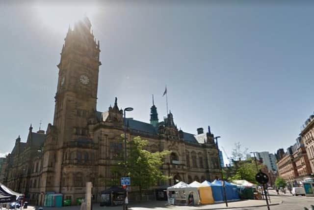 Sheffield Town Hall.