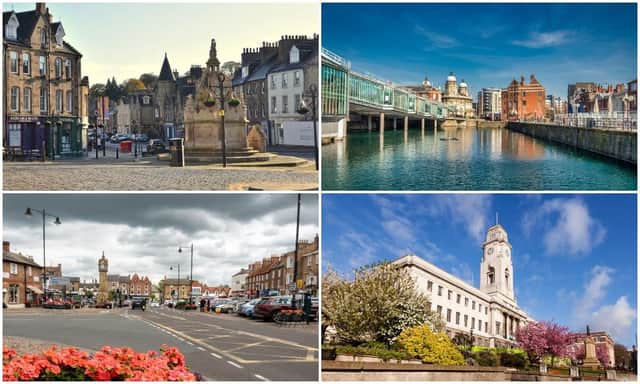 Based on an number of factors, including employment rate and annual pay, these are the most financially viable places to live in Yorkshire.