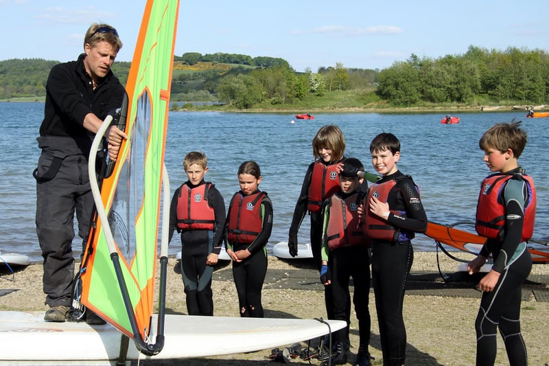 Carsington Water offers windsurfin.g, paddle boarding and canoeing instruction or you can hire a rowing boat.
