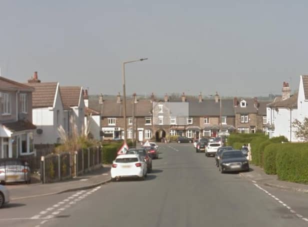 Burnam Road in Wath, Rotherham, where a 21-year-old woman was seriously injured in a crash (pic: Google)