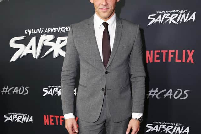 Richard Coyle is known for his role in Netflix Original Series Chilling Adventures of Sabrina. He will be joined in Fantastic Beasts: The Secrets of Dumbledore by a star-studded cast that includes Danish actor Mads Mikkelsen, replacing Johnny Depp.  (Photo by Rachel Murray/Getty Images for Netflix)